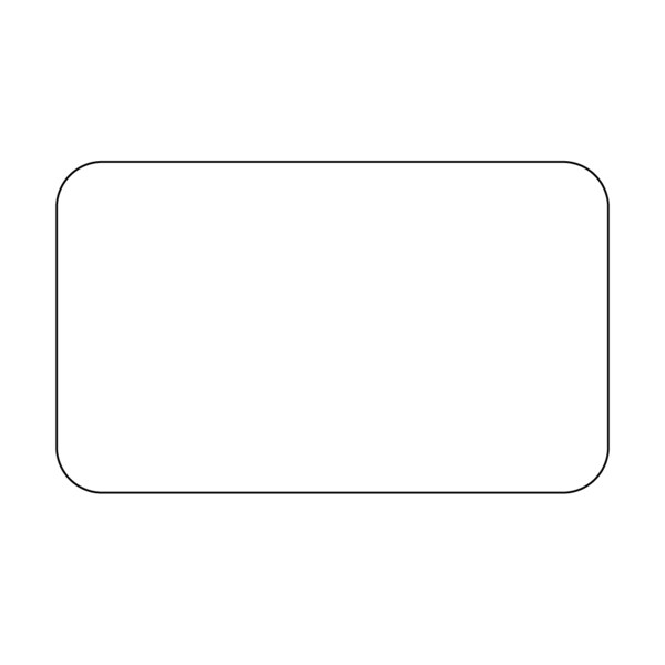 Intravenous Bag Label, Thermal 3" x 5" White